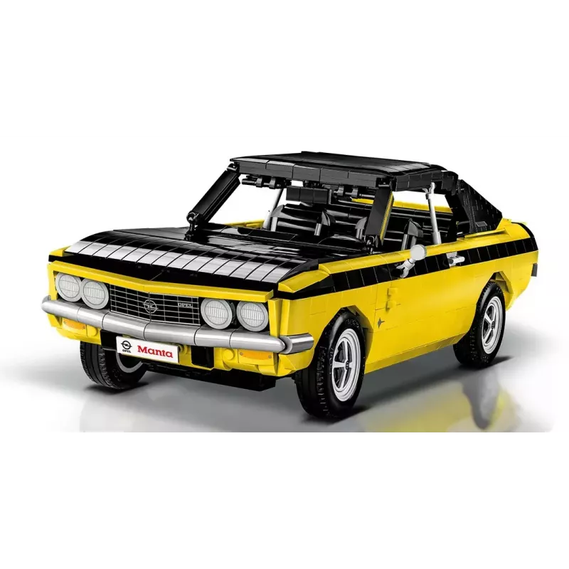 Rakennuslelu Cobi Opel Manta A 1970 malli mittakaavassa 1:12, rakennussarja