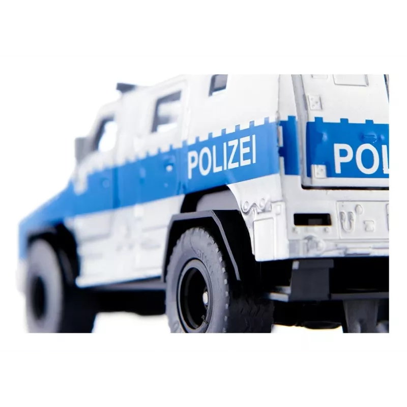 Siku Rheinmetall MAN Survivor R poliisiautomalli valmiiksi koottu 1:50
