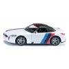 Siku urheiluautomalli BMW Z4 M40i, valmiiksi koottu mittakaava 1:50, P 40 mm × L 87 mm × K 29 mm