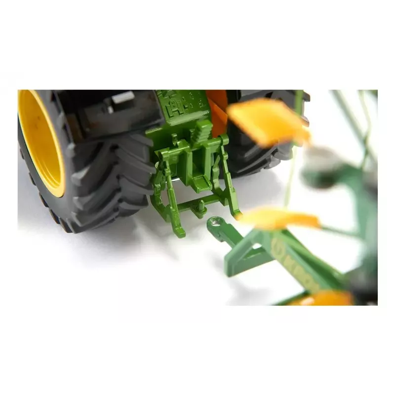 Traktori Siku John Deere 8R 370 musta vihreä keltainen