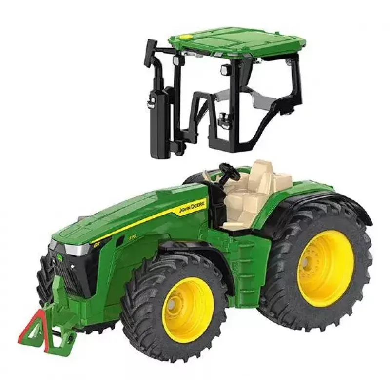 Traktori Siku John Deere 8R 370 musta vihreä keltainen