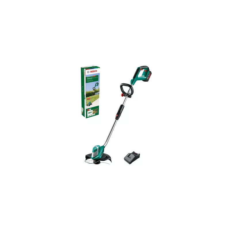 Bosch AdvancedGrassCut 36 30 cm akku musta, vihreä