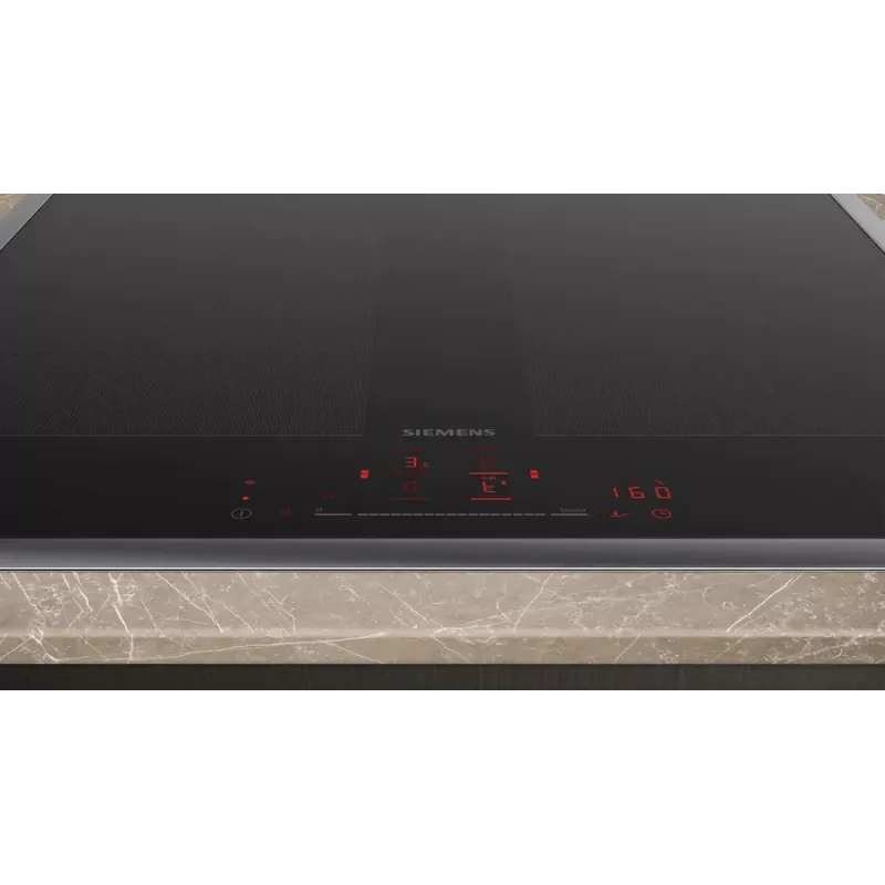 Siemens iQ700 EX645HXC1E keittotaso musta kalusteisiin 60 cm vyöhykeinduktio 4 vyöhykettä