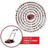Einhell GE-SC 36/35 Li - Solo ilmastointilaite, 35 cm työleveys