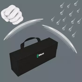 Wera 2go 3 työkalusalkku musta