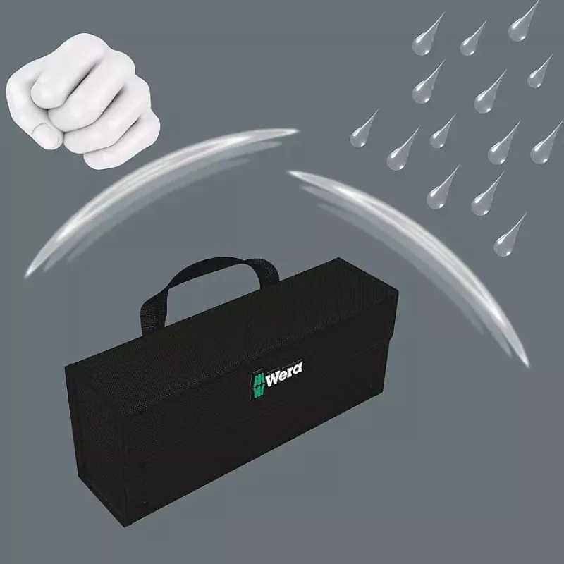 Wera 2go 3 työkalusalkku musta