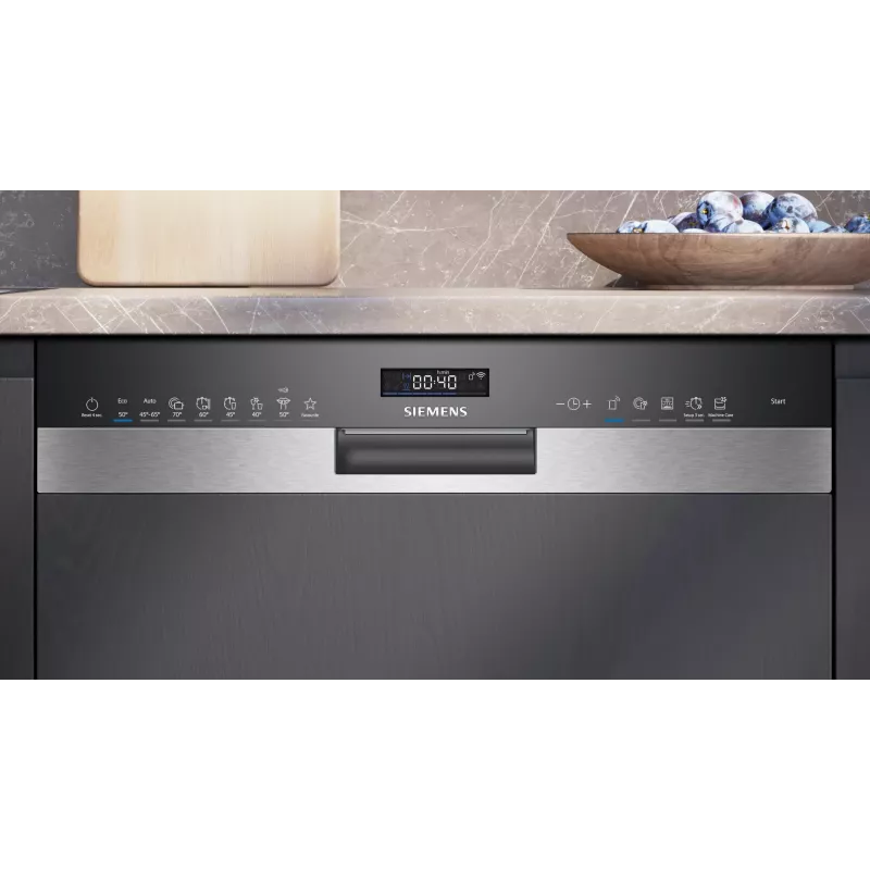Siemens SN55ZS07CE astianpesukone osittain integroitu 14 astiastoa