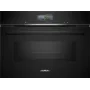 Siemens iQ700 CM776GKB1 uuni 45 L 900 W musta, ruostumaton teräs