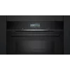 Siemens iQ700 CM776GKB1 uuni 45 L 900 W musta, ruostumaton teräs