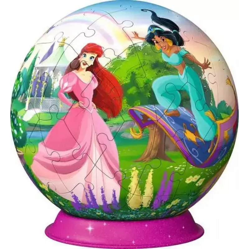 3D-palapeli Ravensburger Disney Princess – 72 palaa, pallopalapeli