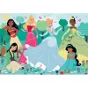 Palapeli Clementoni Supercolor Disney Princess – 104 palaa, leveys 485 mm, ikä 4–6
