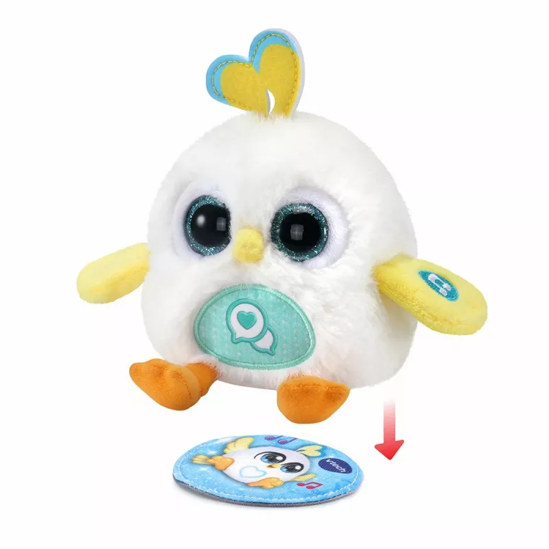 Pehmolelu VTech Lolibirds Oscar — interaktiivinen pehmolintu, äänet ja valotoiminnot