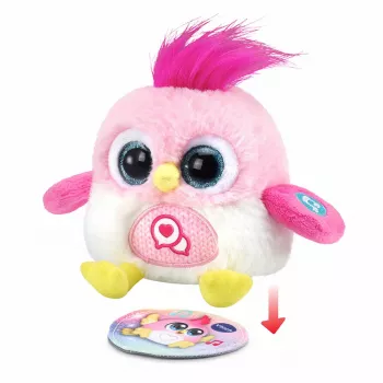 Interaktiivinen puhuva pehmolintu VTech Lolibirds Momo — paristokäyttöinen oppimislelu