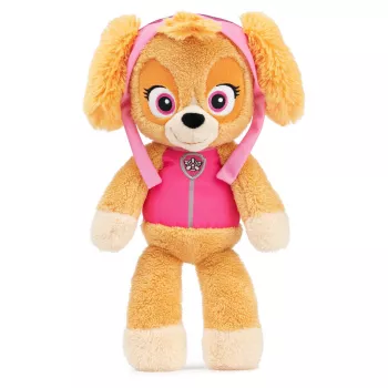 PAW Patrol GUND virallinen Skye Take Along Buddy pehmolelu, premium-pehmolelu yli 1-vuotiaille lapsille, vaaleanpunainen/ruskea, 33 cm