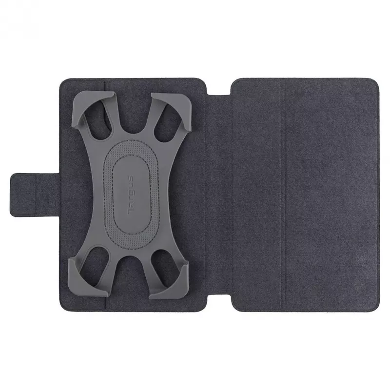 Targus SafeFit Rotating Universal THZ643GL läppäkotelo 7–8 tuuman tableteille, polyuretaani, magneettisulkimella, musta