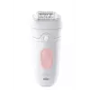 Braun Silk-épil 5 Silk-epil 5 SE5-230 epilaattori, pinkki, valkoinen, 28 pinsettiä, MicroGrip, 0,5 mm, akku, sisäänrakennettu akku