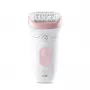 Braun Silk-épil 7 7-000 epilaattori, pinkki/valkoinen