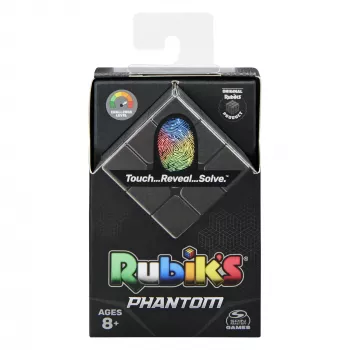Rubik's Phantom, 3x3 kuutio edistynyt teknologia haastava 3D-pulmapeli matkapeli stressinpoisto fidget-lelu aktiviteettikuutio, aikuisille ja yli 8-vuotiaille lapsille