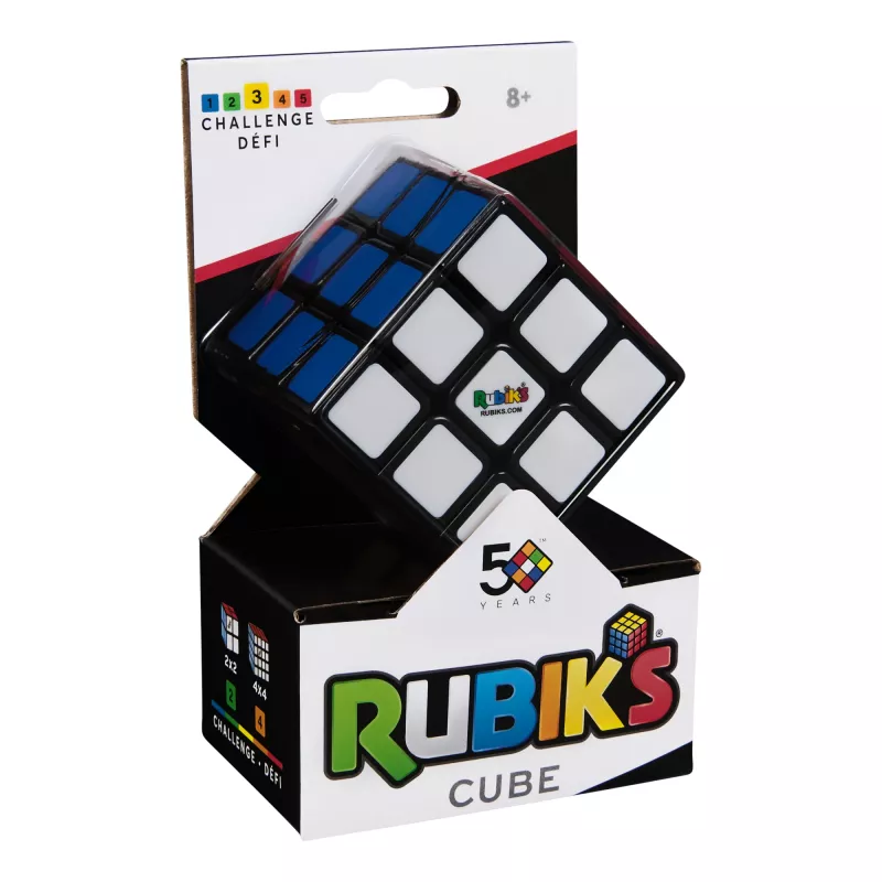 3x3 Rubik's Cube taikakuutio Spin Masterilta — alkuperäinen 3x3, suositus yli 8-vuotiaille