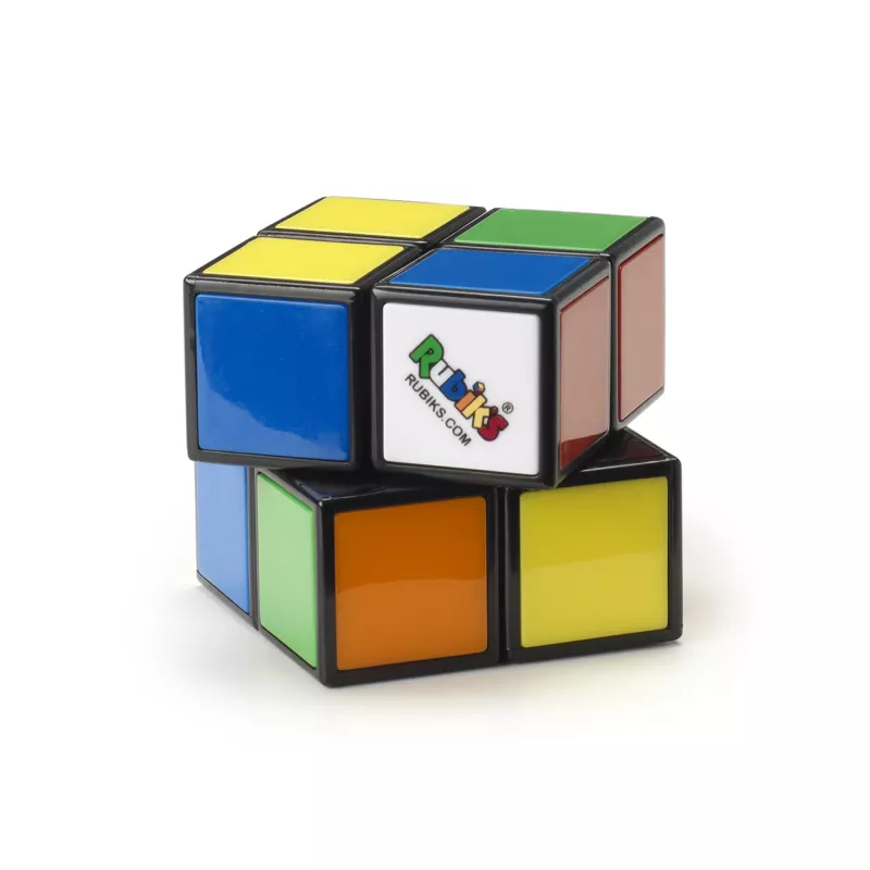 Rubik's Mini 2x2, 2x2 klassinen värien yhdistelypulma, taskukoko, haastava lelu, pakkaus voi vaihdella