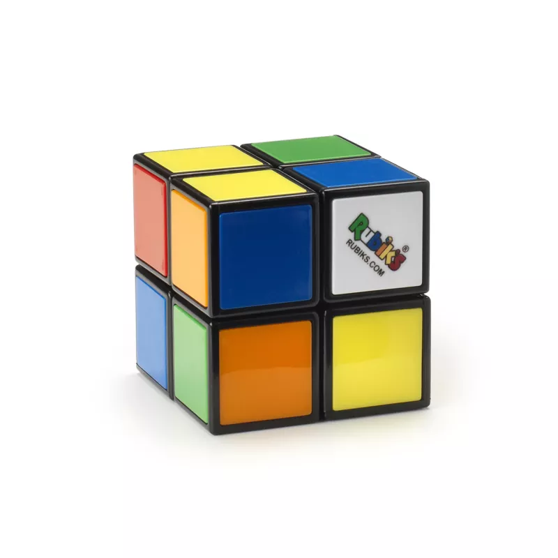 Rubik's Mini 2x2, 2x2 klassinen värien yhdistelypulma, taskukoko, haastava lelu, pakkaus voi vaihdella