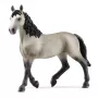schleich HORSE CLUB Selle Français -tamma, 5 vuotta, hevoset, musta, harmaa, muovi