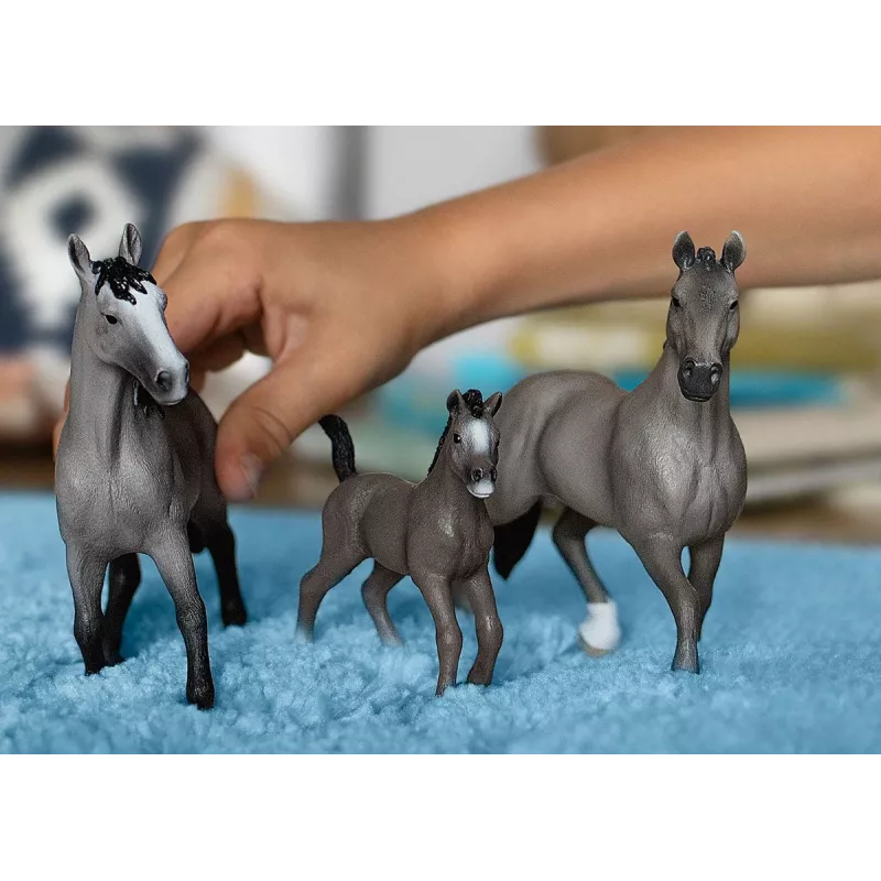 schleich HORSE CLUB Selle Français -varsa ruskea 13957