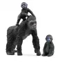 schleich WILD LIFE gorillapopulaatio, 3 vuotta, viidakko, villieläimet / seikkailulelut, musta, harmaa