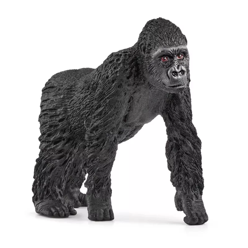 schleich WILD LIFE gorillapopulaatio, 3 vuotta, viidakko, villieläimet / seikkailulelut, musta, harmaa