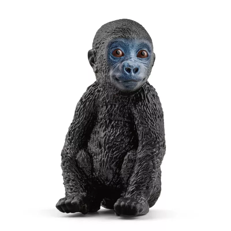 schleich WILD LIFE gorillapopulaatio, 3 vuotta, viidakko, villieläimet / seikkailulelut, musta, harmaa