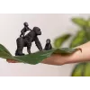 schleich WILD LIFE gorillapopulaatio, 3 vuotta, viidakko, villieläimet / seikkailulelut, musta, harmaa