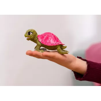 Lelu Schleich BAYALA Pink Saphir -kilpikonna vihreä pinkki 70759S
