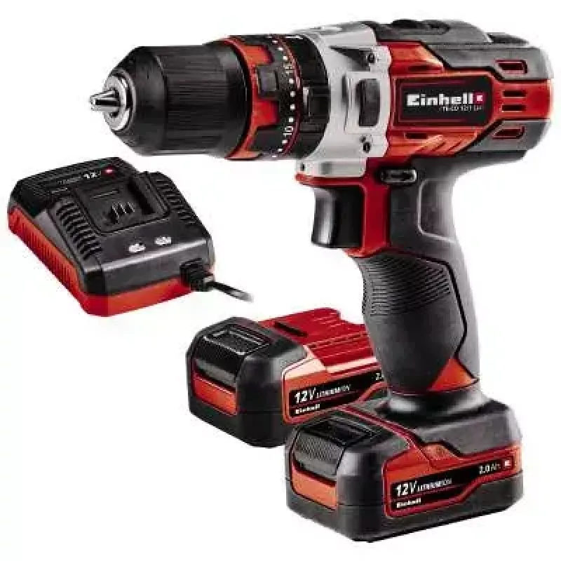 Pistoolikahvaporakone Einhell TE-CD 1, 1400 kierr./min, 2 Ah, 1,18 kg
