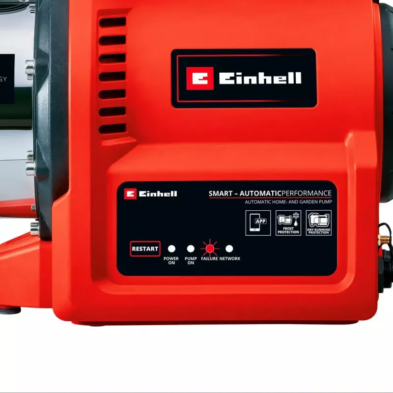 Vesipumppu EINHELL GE-AW 1144 SMART — 1100 W, sovellusohjaus, puutarhakastelu ja vedensiirto
