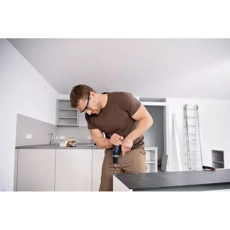 Bosch GSB 12V-35 Professional akkuiskuporakone 06019J9001, 12 V, 1750 kierr./min, L-BOXX, ilman akkua ja laturia, sininen/musta