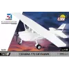Rakennuslelut Cobi Cessna 172 Skyhawk valkoinen rakennussarja