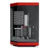 PC-kotelo HYTE Y70 Midi Tower musta, punainen