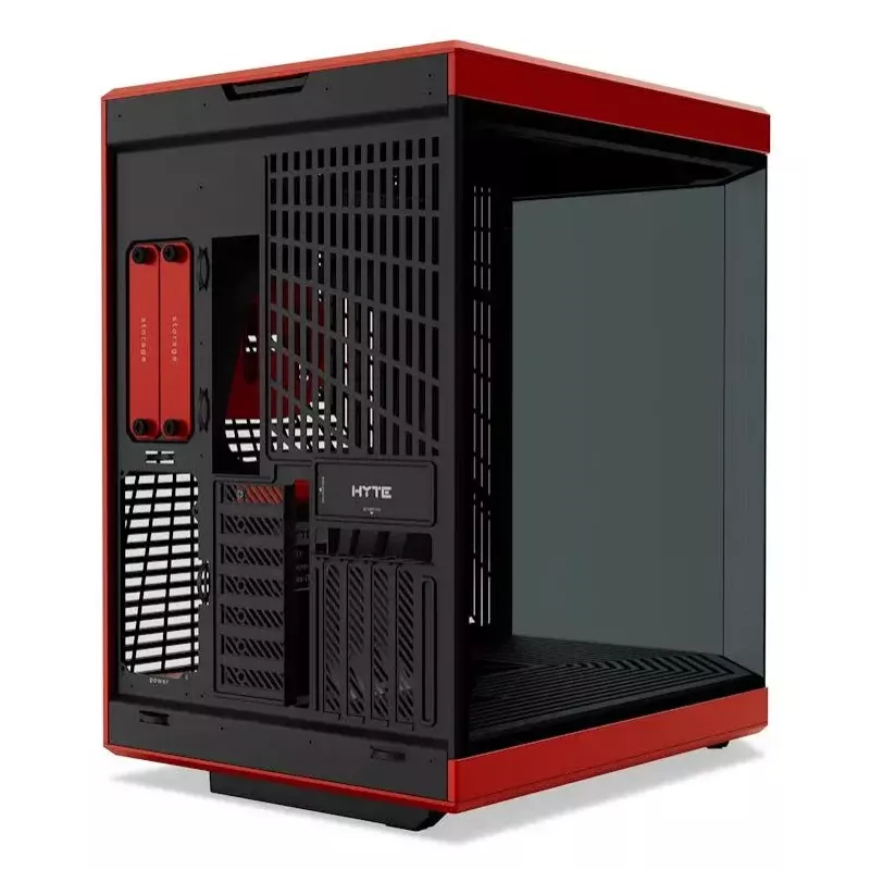 PC-kotelo HYTE Y70 Midi Tower musta, punainen