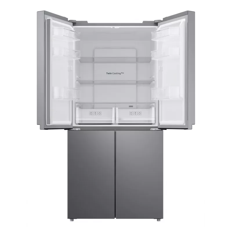 Samsung RF48A400EM9 Side-by-Side-jääkaappi vapaasti seisova 488 L hopea