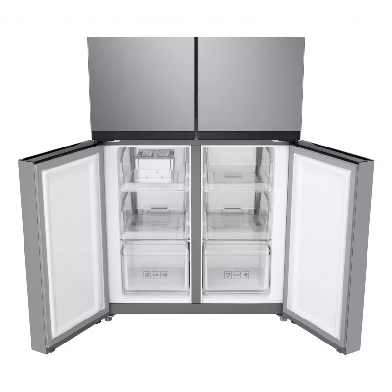 Samsung RF48A400EM9 Side-by-Side-jääkaappi vapaasti seisova 488 L hopea