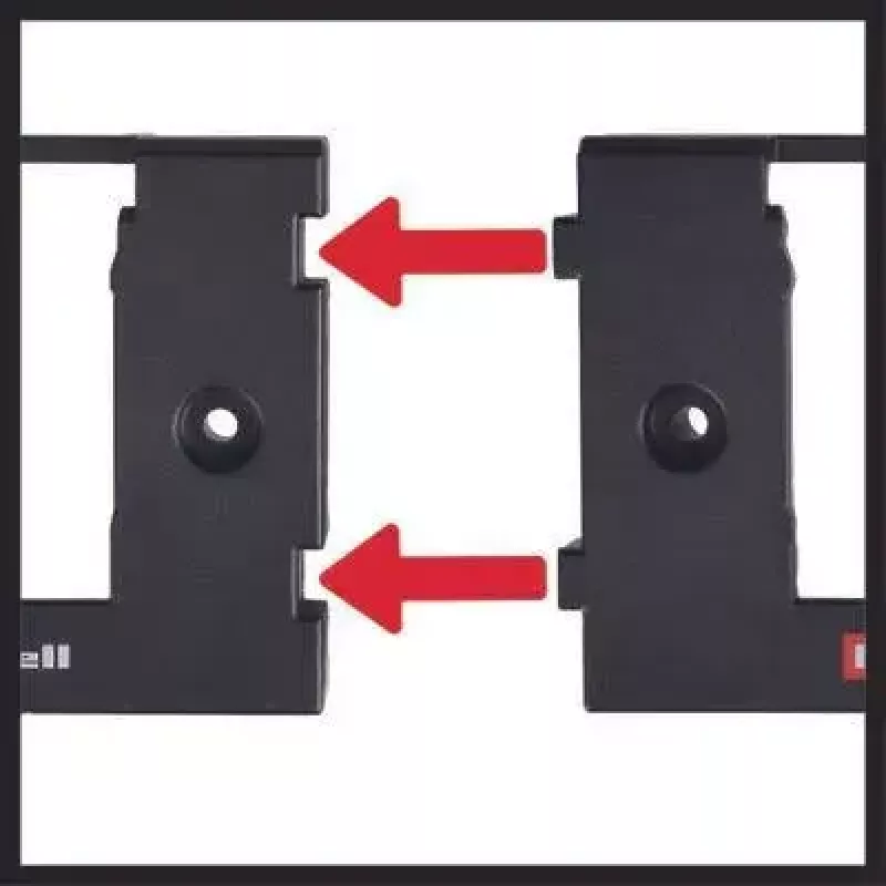 Akku-seinäteline Einhell PXC musta, yhteensopiva Power X-Change-akkujen kanssa