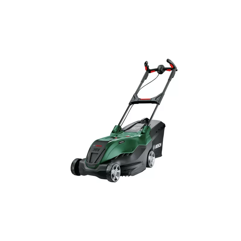 Bosch AdvancedRotak 36V-40-650 akkuruohonleikkuri 36 V Power ja 2×4,0 Ah akut