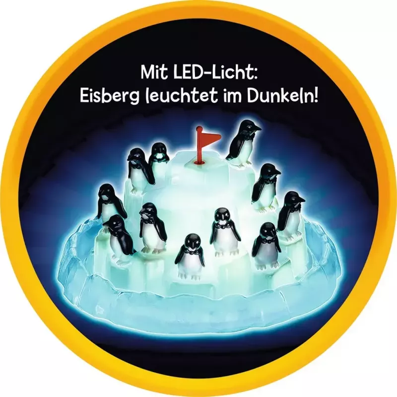 Ravensburger 213252 Plitsch-Platsch Pinguin taitopeli, 4+ vuotiaille