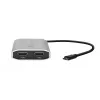 USB-näytönohjainsovitin OWC CADPDL2HDMI 3840 x 2160 pikseliä hopea