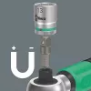Wera 05075832001 Safe-Torque A 2 Set 1 momenttiavainsarja räikällä, 23 osaa, 1/4" kuusiokanta, 2–12 Nm, musta/vihreä