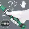 Wera 05075832001 Safe-Torque A 2 Set 1 momenttiavainsarja räikällä, 23 osaa, 1/4" kuusiokanta, 2–12 Nm, musta/vihreä