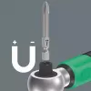 Wera 05075832001 Safe-Torque A 2 Set 1 momenttiavainsarja räikällä, 23 osaa, 1/4" kuusiokanta, 2–12 Nm, musta/vihreä