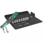 Wera 05075832001 Safe-Torque A 2 Set 1 momenttiavainsarja räikällä, 23 osaa, 1/4" kuusiokanta, 2–12 Nm, musta/vihreä