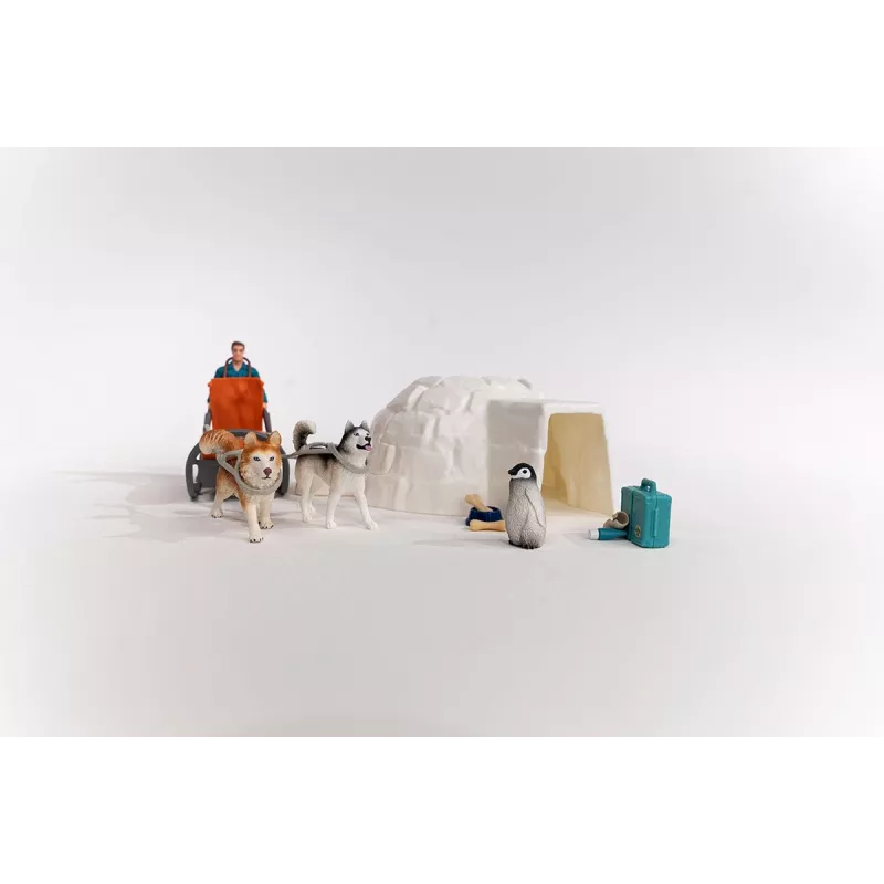 Zoo Schleich WILD LIFE Antarktis-retkikunta monivärinen 42558