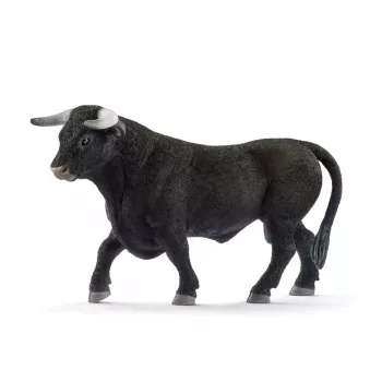 schleich FARM WORLD musta härkä, 3 vuotta, maatila, maatilan eläimet / maatilalelut, monivärinen, muovi, 1 kpl